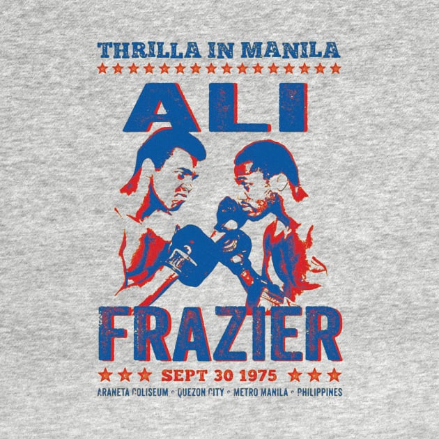 Thrilla in Manila Ali V's Frazier Vintage by Artizan